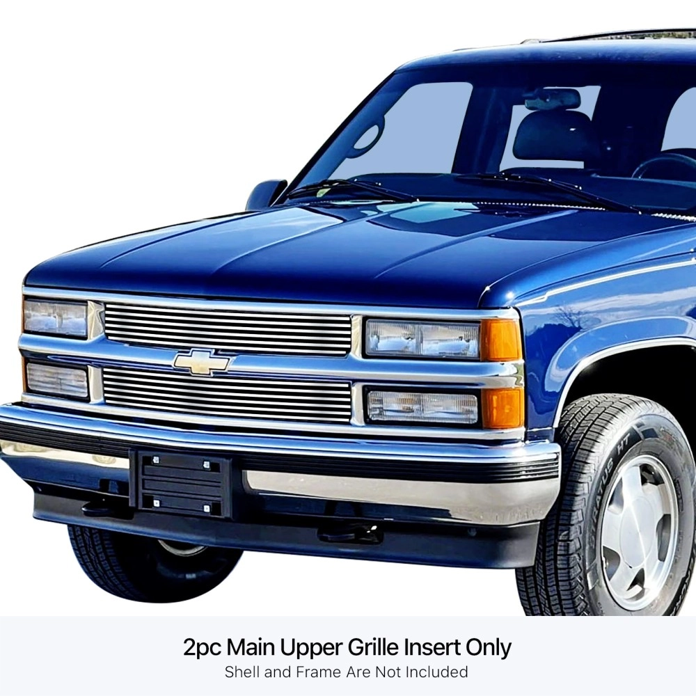 APS GR03FEG35S - Polished Stainless Steel Main Upper Horizontal Billet Grille