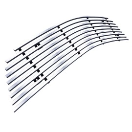 APS GR03FEG41C - Hairline Stainless Steel Main Upper Horizontal Billet Grille