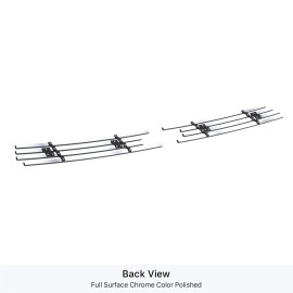 APS GR03FEG43C - Hairline Stainless Steel Main Upper Horizontal Billet Grille