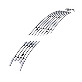 APS GR03FEG44S - Polished Stainless Steel Lower Bumper Horizontal Billet Grille