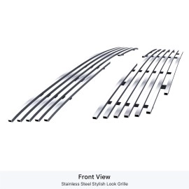 APS GR03FEG47S - Polished Stainless Steel Main Upper Horizontal Billet Grille