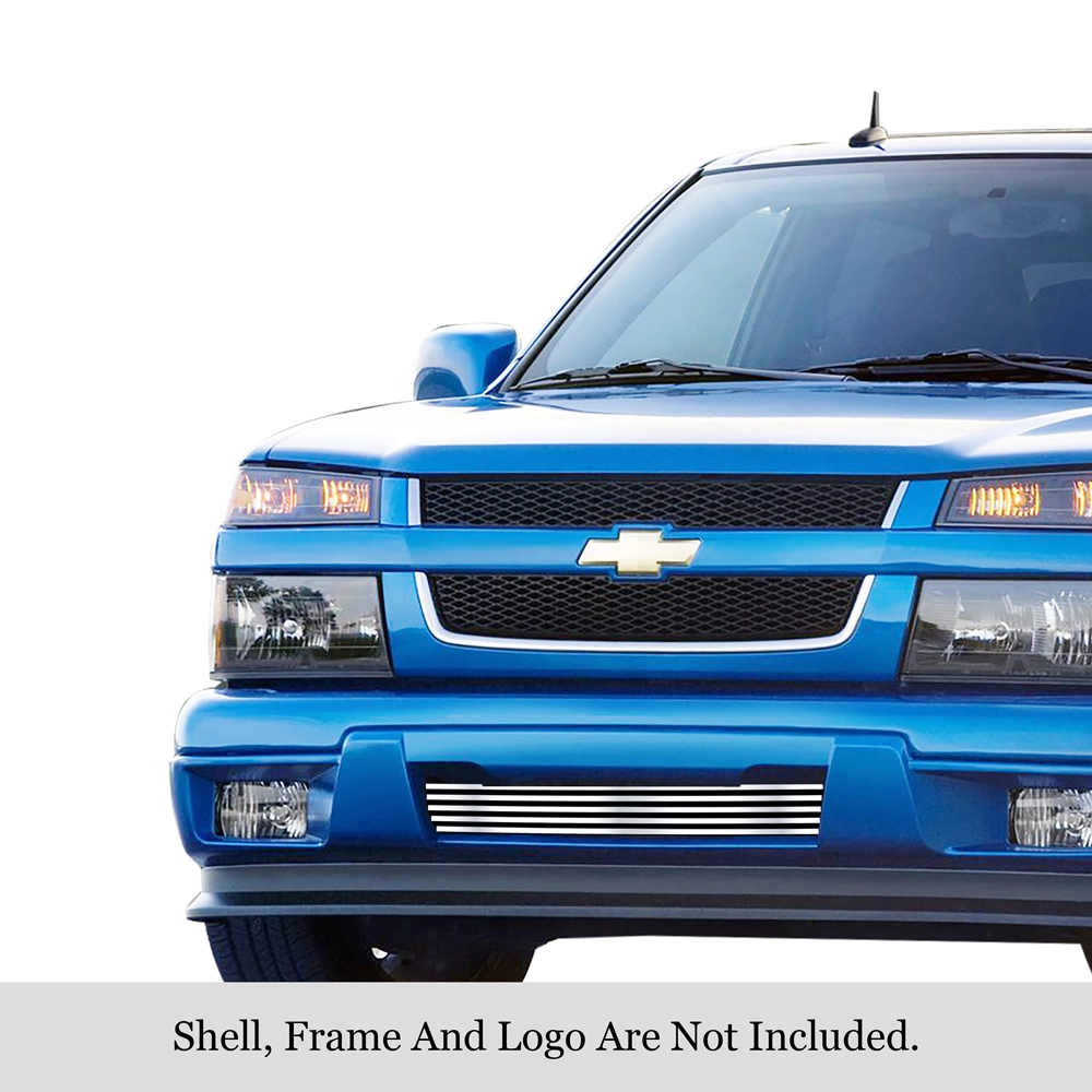 APS GR03FEG48S - Polished Stainless Steel Lower Bumper Horizontal Billet Grille