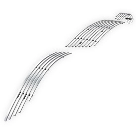 APS GR03FEG49S - Polished Stainless Steel Lower Bumper Horizontal Billet Grille