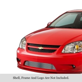 APS GR03FEG53S - Polished Stainless Steel Lower Bumper Horizontal Billet Grille