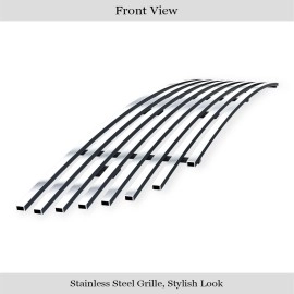 APS GR03FEG53S - Polished Stainless Steel Lower Bumper Horizontal Billet Grille