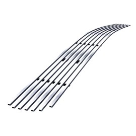APS GR03FEG67S - Polished Stainless Steel Lower Bumper Horizontal Billet Grille