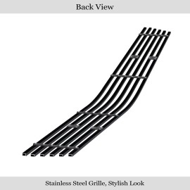 APS GR03FEG68J - Black Stainless Steel Lower Bumper Horizontal Billet Grille
