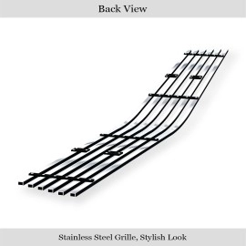 APS GR03FEG68S - Polished Stainless Steel Lower Bumper Horizontal Billet Grille