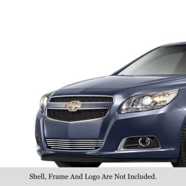 APS GR03FEI44S - Polished Stainless Steel Lower Bumper Horizontal Billet Grille