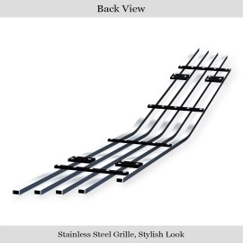 APS GR03FEI44S - Polished Stainless Steel Lower Bumper Horizontal Billet Grille