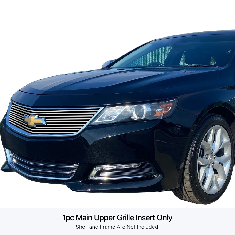 APS GR03FEI45C - Hairline Stainless Steel Main Upper Horizontal Billet Grille