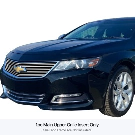 APS GR03FEI45C - Hairline Stainless Steel Main Upper Horizontal Billet Grille