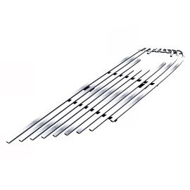 APS GR03FEI45C - Hairline Stainless Steel Main Upper Horizontal Billet Grille