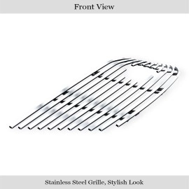 APS GR03FEI48C - Hairline Stainless Steel Main Upper Horizontal Billet Grille