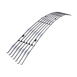 APS GR03FEI67S - Polished Stainless Steel Lower Bumper Horizontal Billet Grille