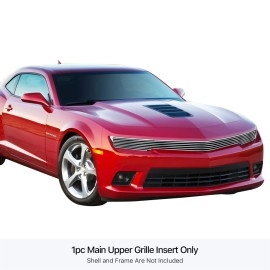 APS GR03FEI96C - Hairline Stainless Steel Main Upper Horizontal Billet Grille