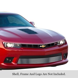 APS GR03FEI97C - Hairline Stainless Steel Lower Bumper Horizontal Billet Grille