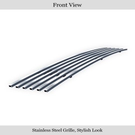 APS GR03FEJ14S - Polished Stainless Steel Lower Bumper Horizontal Billet Grille