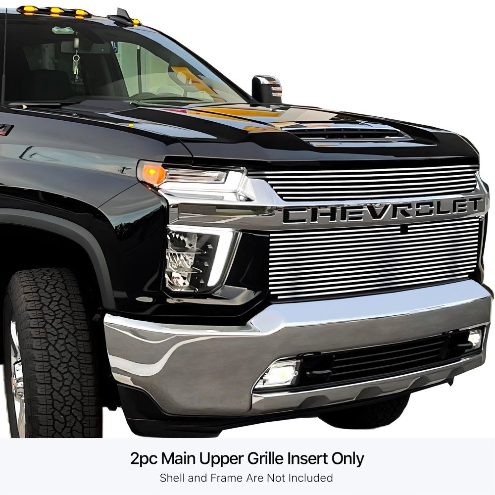 APS GR03FEJ69S - Polished Stainless Steel Main Upper Horizontal Billet Grille