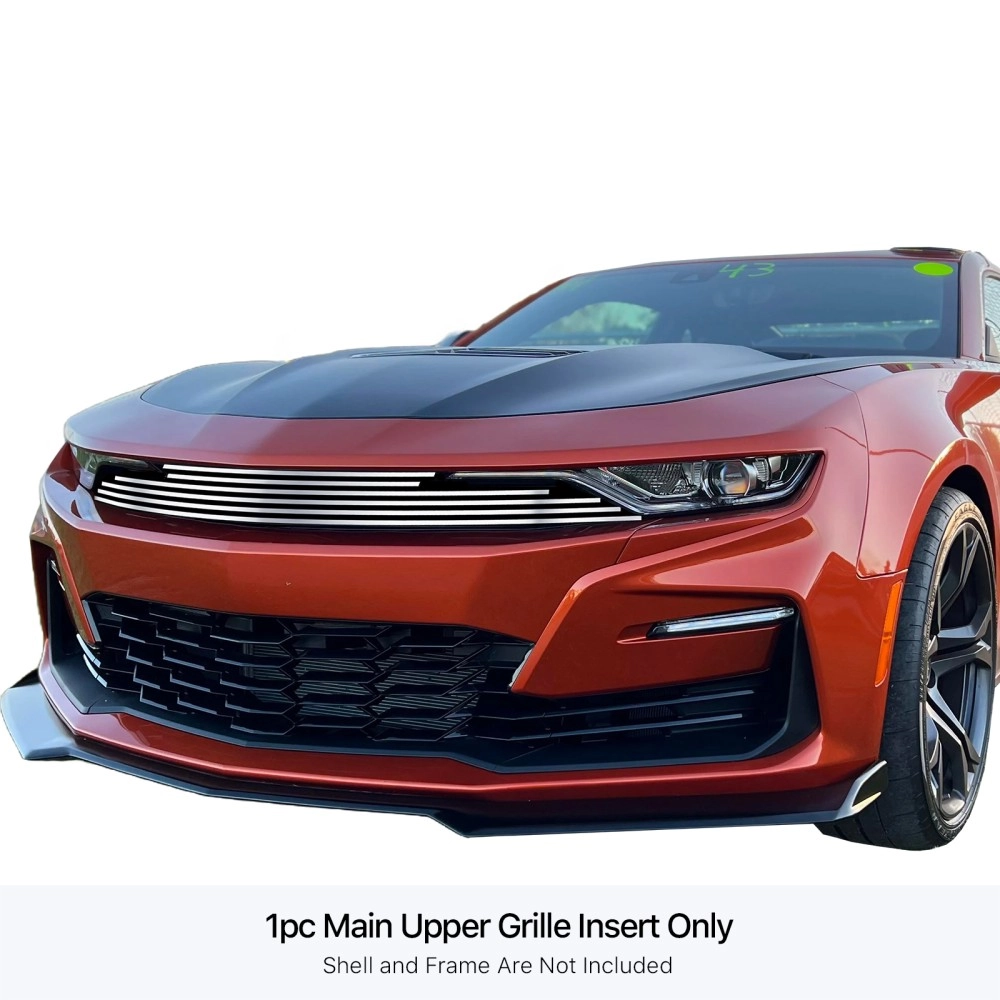 APS GR03FEJ91S - Polished Stainless Steel Main Upper Horizontal Billet Grille