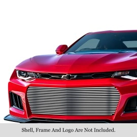 APS GR03FEJ95S - Polished Stainless Steel Lower Bumper Horizontal Billet Grille