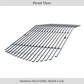 APS GR03FEJ95S - Polished Stainless Steel Lower Bumper Horizontal Billet Grille