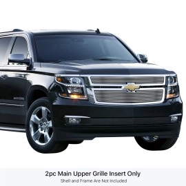 APS GR03FFC20S - Polished Stainless Steel Main Upper Horizontal Billet Grille