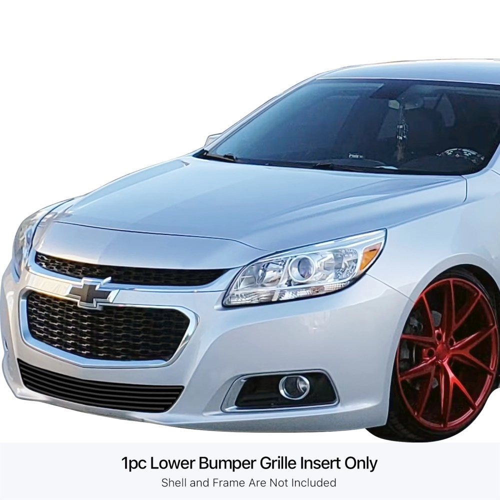 APS GR03FFC41J - Black Stainless Steel Lower Bumper Horizontal Billet Grille