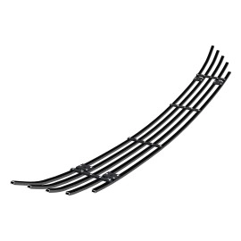 APS GR03FFC41J - Black Stainless Steel Lower Bumper Horizontal Billet Grille