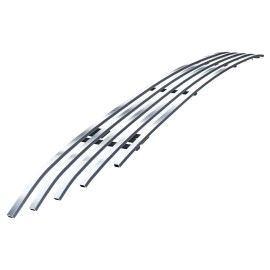 APS GR03FFC41S - Polished Stainless Steel Lower Bumper Horizontal Billet Grille