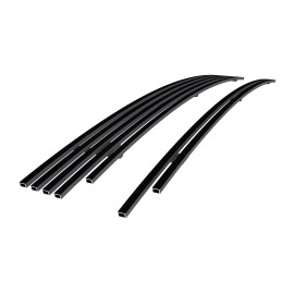 APS GR03FFC43J - Black Stainless Steel Lower Bumper Horizontal Billet Grille