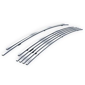 APS GR03FFC43S - Polished Stainless Steel Lower Bumper Horizontal Billet Grille