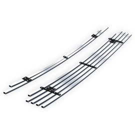 APS GR03FFC43S - Polished Stainless Steel Lower Bumper Horizontal Billet Grille