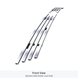 APS GR03FFC65S - Polished Stainless Steel Main Upper Horizontal Billet Grille