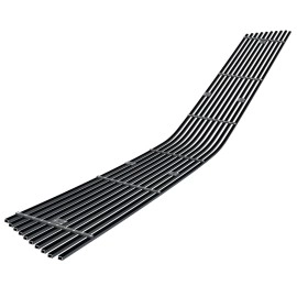 APS GR03FFC67J - Black Stainless Steel Lower Bumper Horizontal Billet Grille