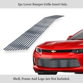 APS GR03FFC67S - Polished Stainless Steel Lower Bumper Horizontal Billet Grille