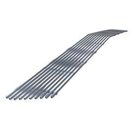 APS GR03FFC67S - Polished Stainless Steel Lower Bumper Horizontal Billet Grille