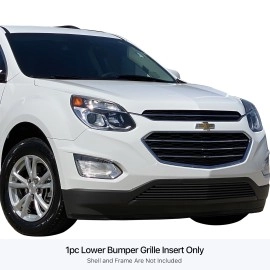 APS GR03FFC71J - Black Stainless Steel Lower Bumper Horizontal Billet Grille