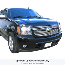 APS GR03FFD51S - Polished Stainless Steel Main Upper Horizontal Billet Grille