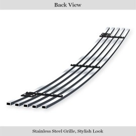 APS GR03FFD66S - Polished Stainless Steel Lower Bumper Horizontal Billet Grille