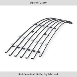 APS GR03FFE88S - Polished Stainless Steel Lower Bumper Horizontal Billet Grille