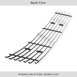 APS GR03FFE88S - Polished Stainless Steel Lower Bumper Horizontal Billet Grille