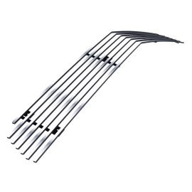 APS GR03FFG42S - Black Stainless Steel Lower Bumper Horizontal Billet Grille