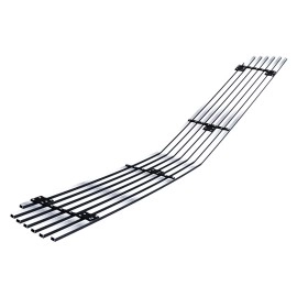 APS GR03FFG42S - Black Stainless Steel Lower Bumper Horizontal Billet Grille