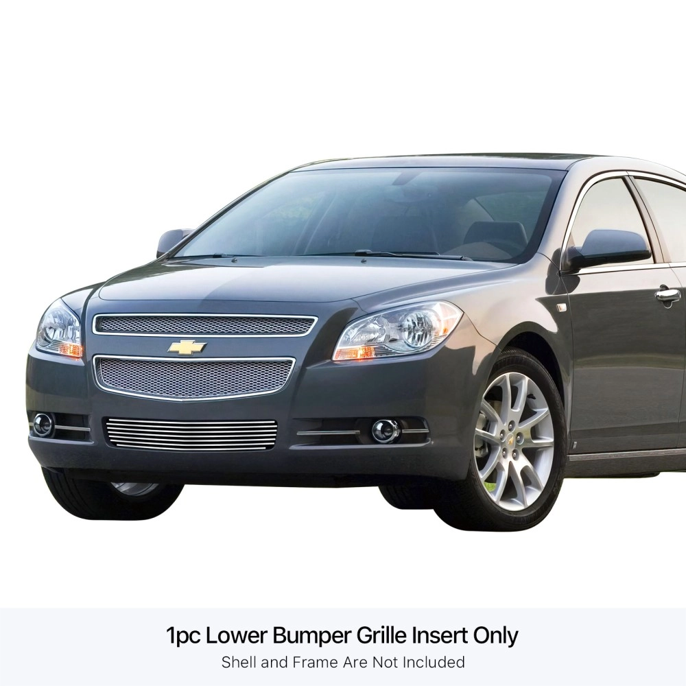 APS GR03FFG81C - Hairline Stainless Steel Lower Bumper Horizontal Billet Grille