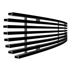 APS GR03FFH32J - Black Stainless Steel Lower Bumper Horizontal Billet Grille