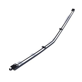 APS GR03FFH46S - Polished Stainless Steel Hood Scoop Horizontal Billet Grille