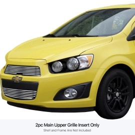 APS GR03FFI39S - Polished Stainless Steel Main Upper Horizontal Billet Grille