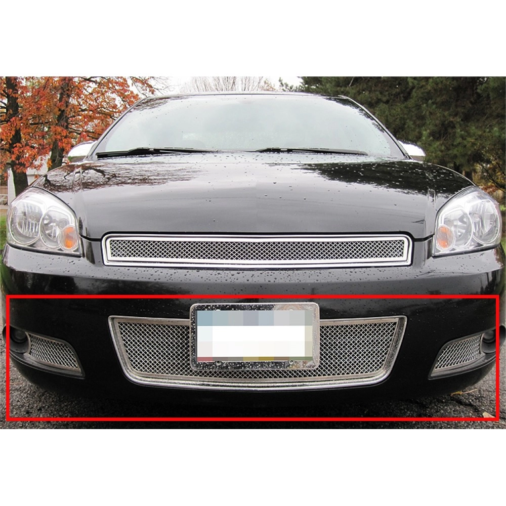 APS GR03GEG44T - Polished Stainless Steel Lower Bumper 1.8mm Wire Mesh Grille