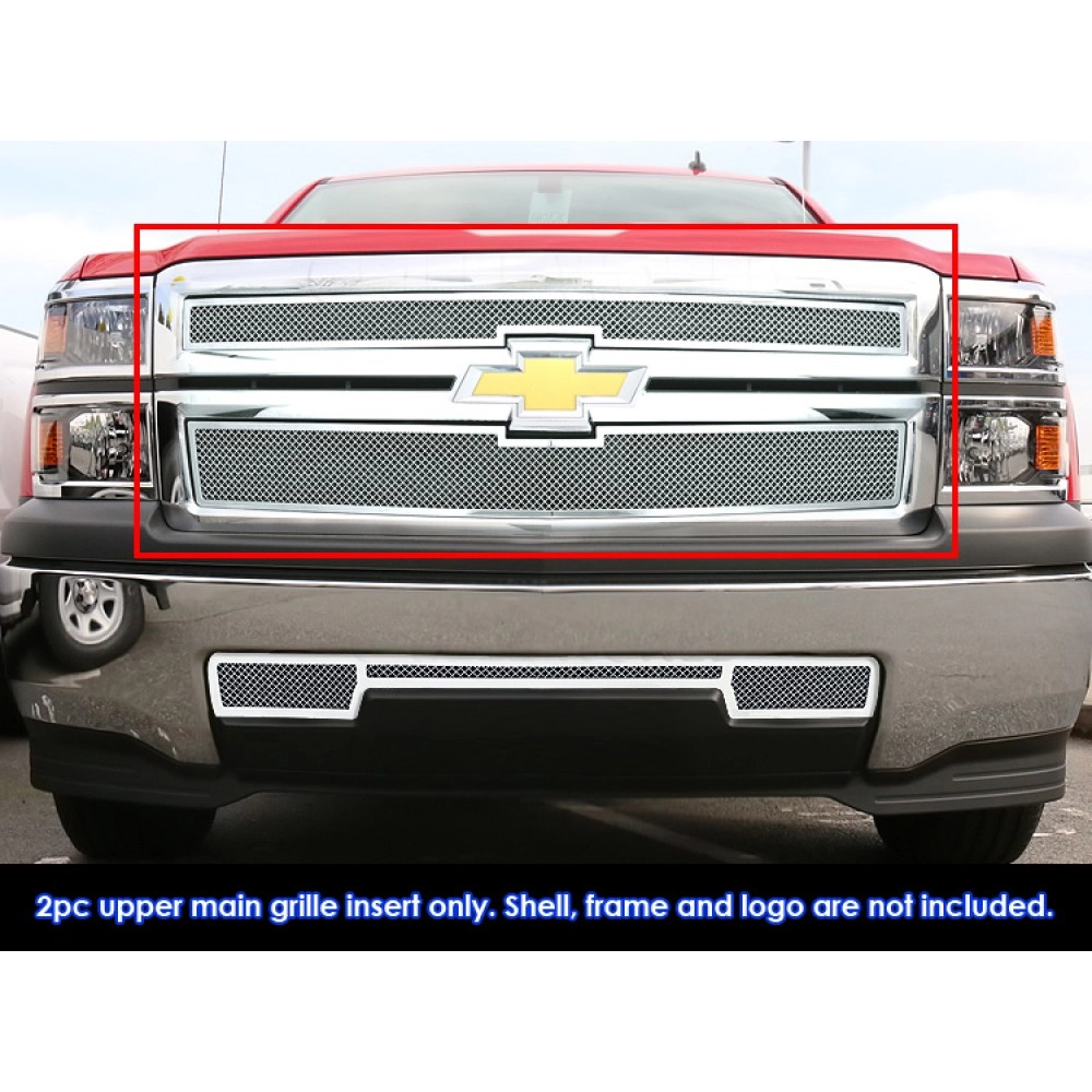 APS GR03GEI50T - Polished Stainless Steel Main Upper 1.8mm Wire Mesh Grille